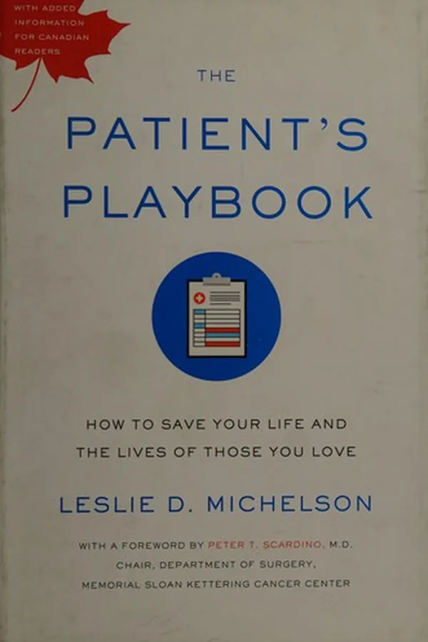 Capa de The patient's playbook