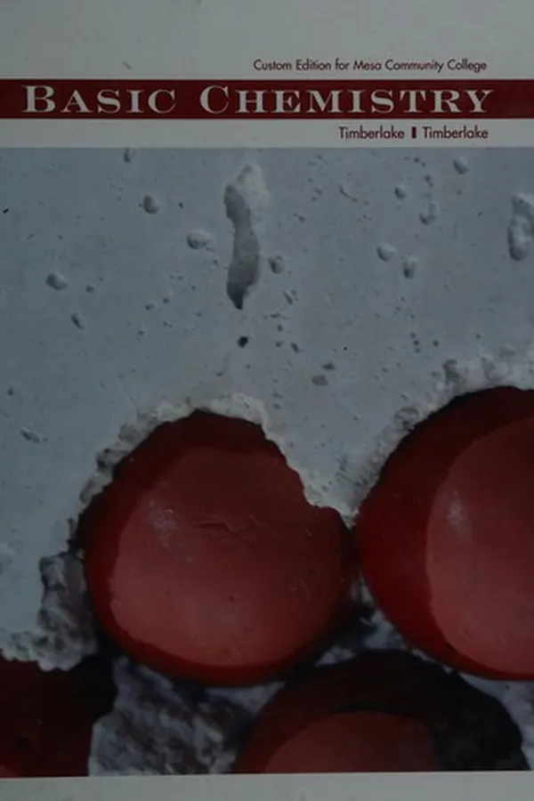 Cover of Basic chemistry