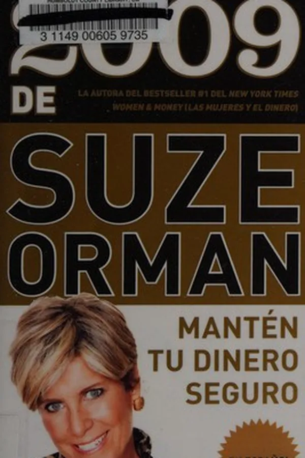 Capa de Plan de acción 2009 de Suze Orman
