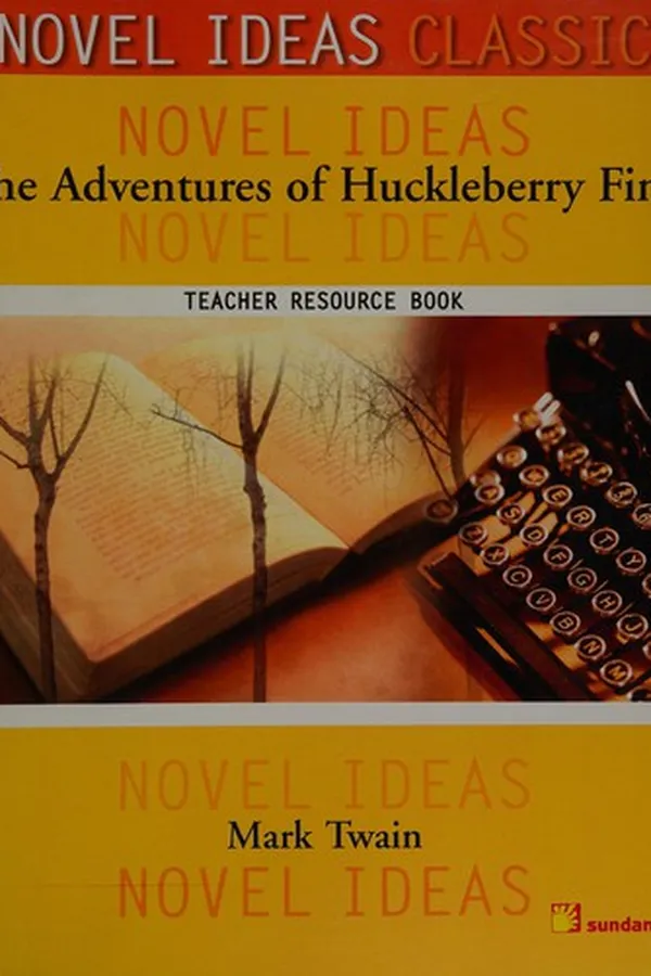 Capa de The Adventures of Huckleberry Finn, Mark Twain