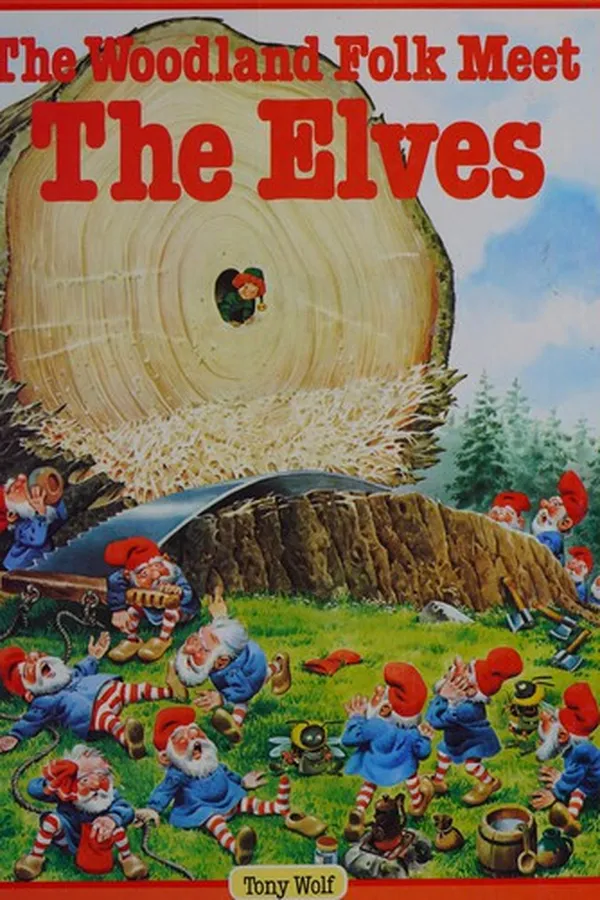 Capa de The woodland folk meet the elves