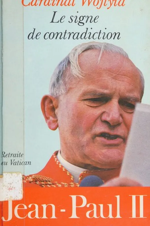 Capa de Le signe de contradiction