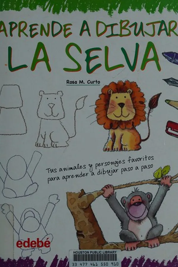 Capa de Aprende a dibujar la selva