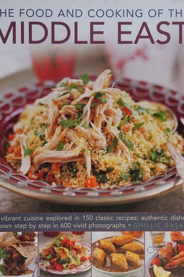 Capa de The food and cooking of the Middle East