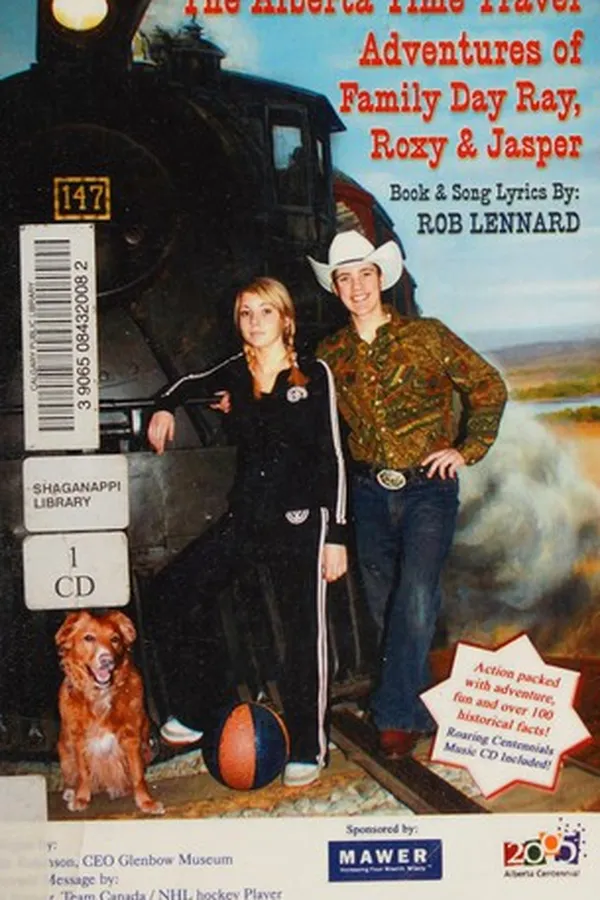 Capa de The Alberta time travel adventures of family Day Ray, Roxy and Jasper