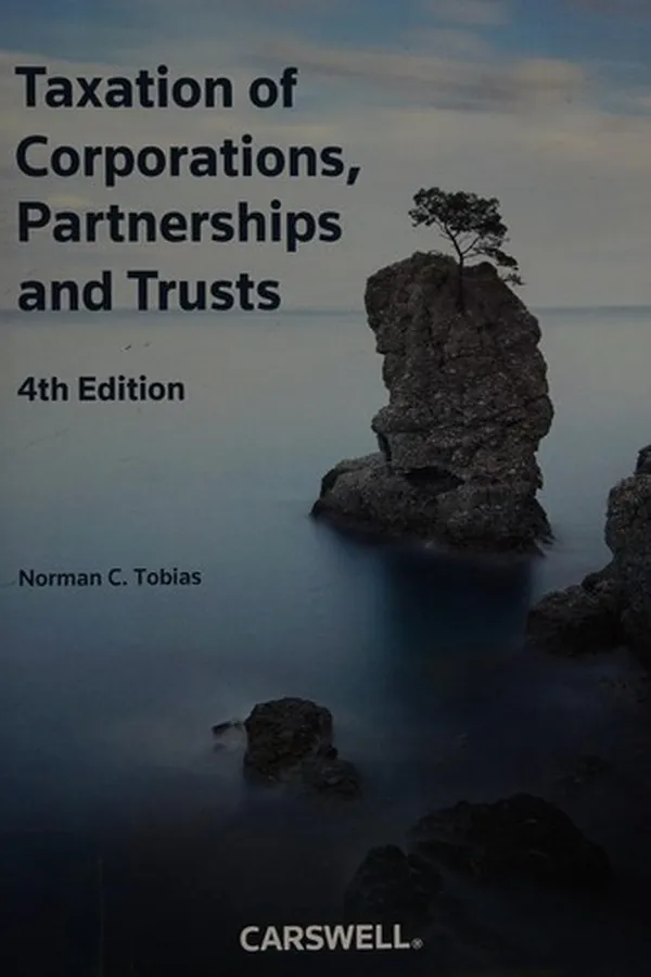 Capa de Taxation of corporations, partnerships, and trusts