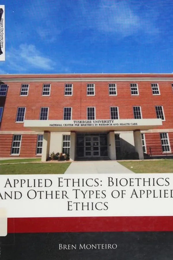 Capa de Applied Ethics