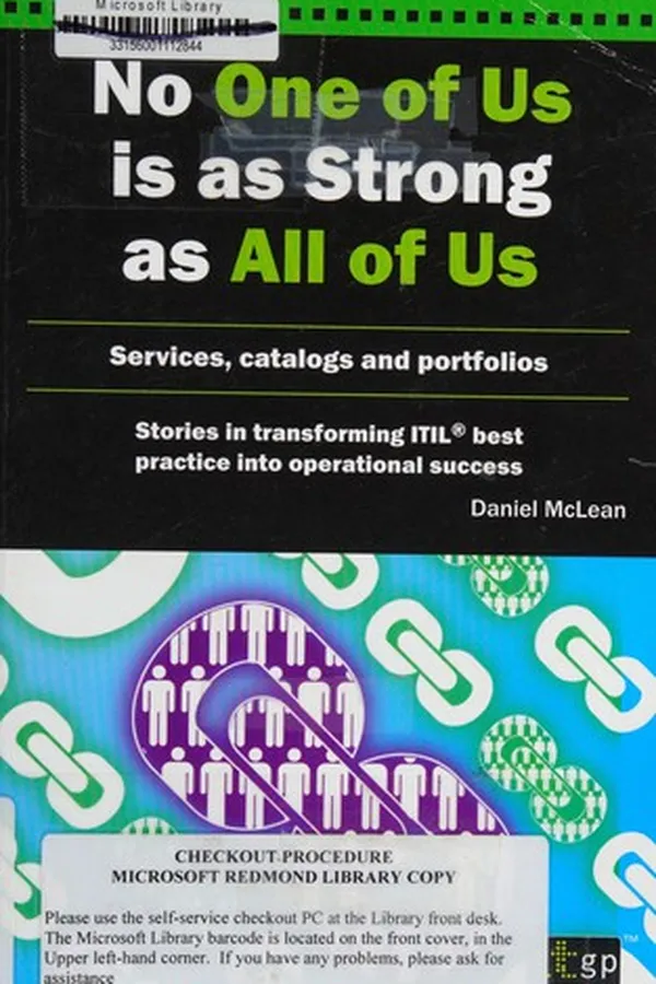 Capa de No one of us is as strong as all of us