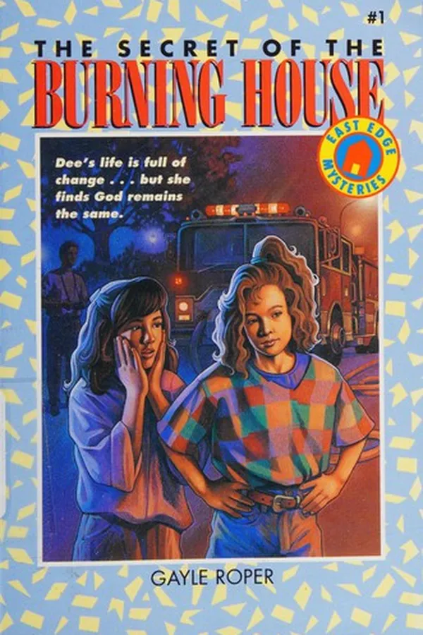 Capa de The secret of the burning house