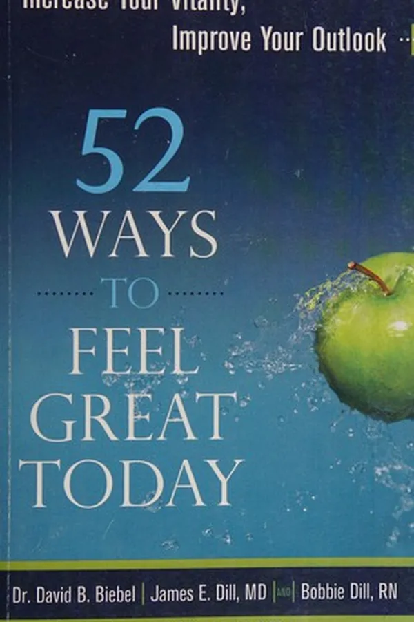 Capa de 52 Ways to Feel Great Today