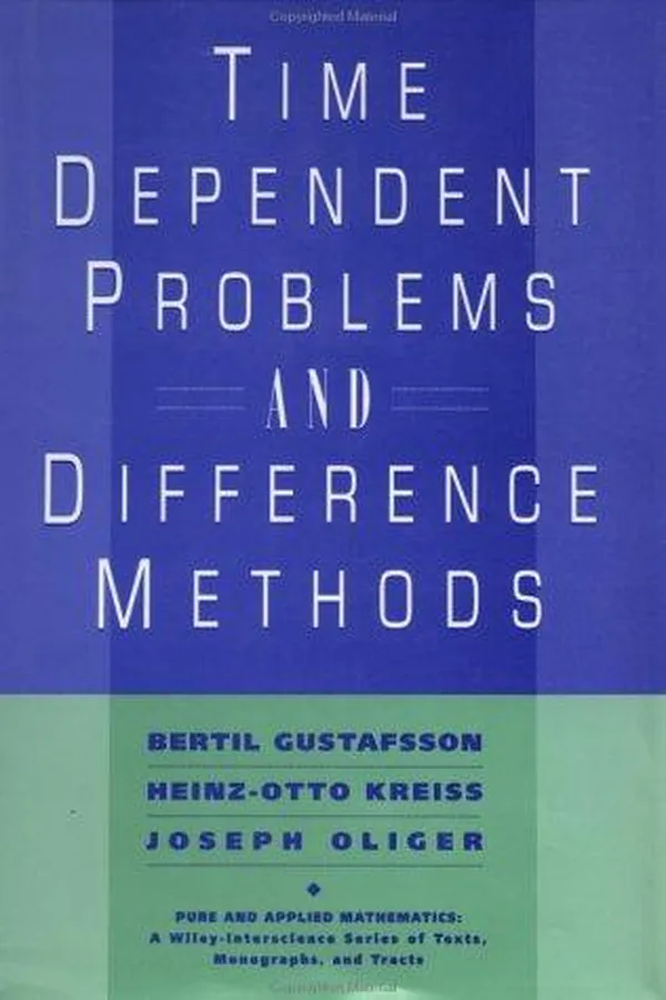 Capa de Time dependent problems and difference methods