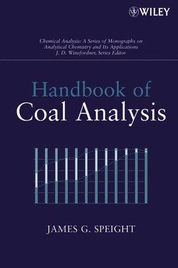 Capa de Handbook of Coal Analysis