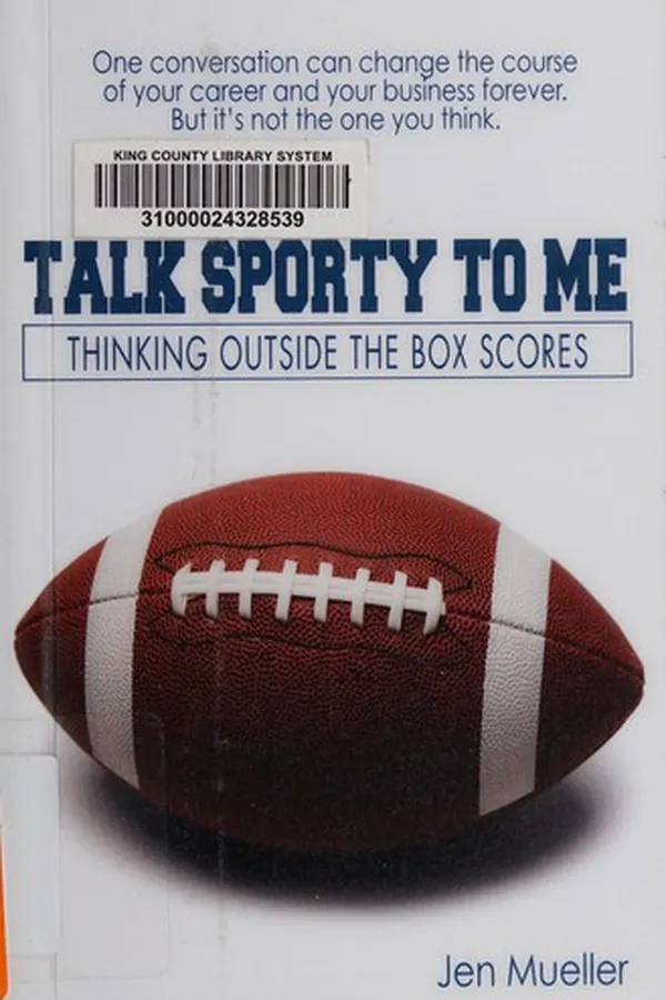Capa de Talk sporty to me