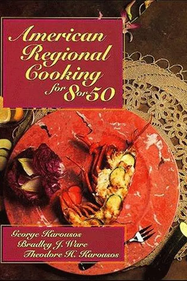 Capa de American regional cooking for 8 or 50