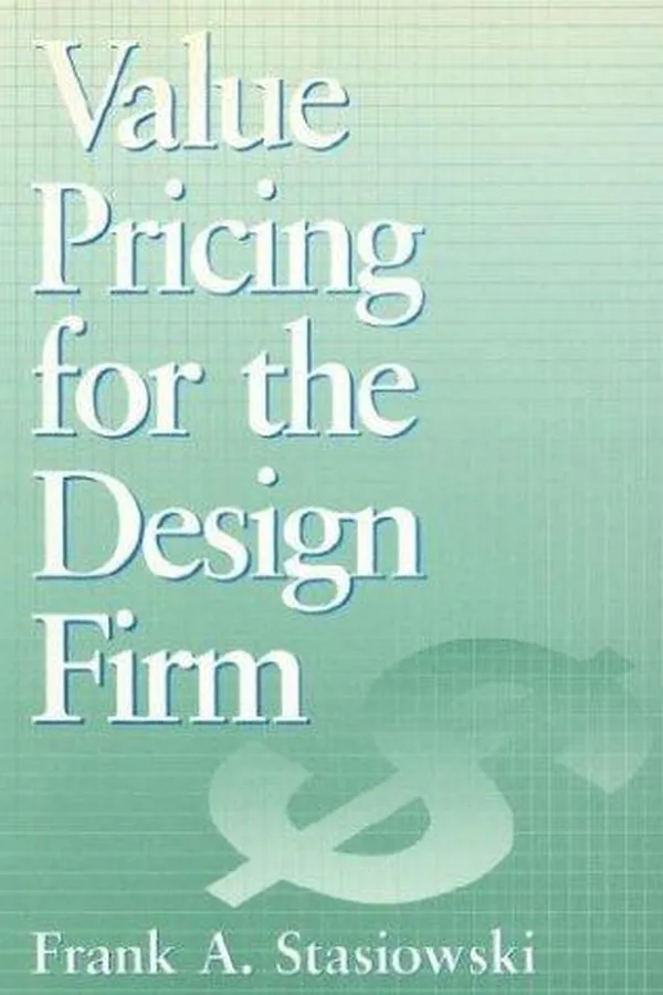 Capa de Value pricing for the design firm