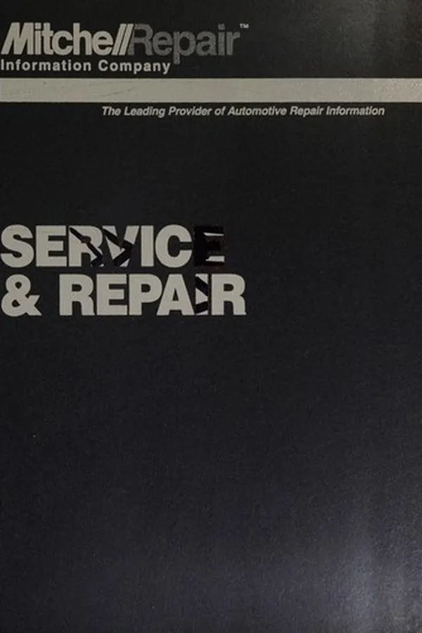 Capa de Mitchell chassis service & repair, 1998-99
