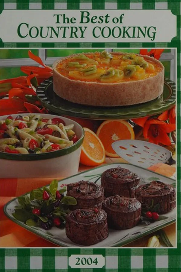 Capa de The best of country cooking, 2004