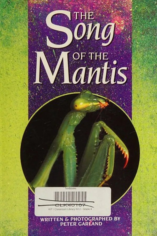 Capa de The song of the mantis