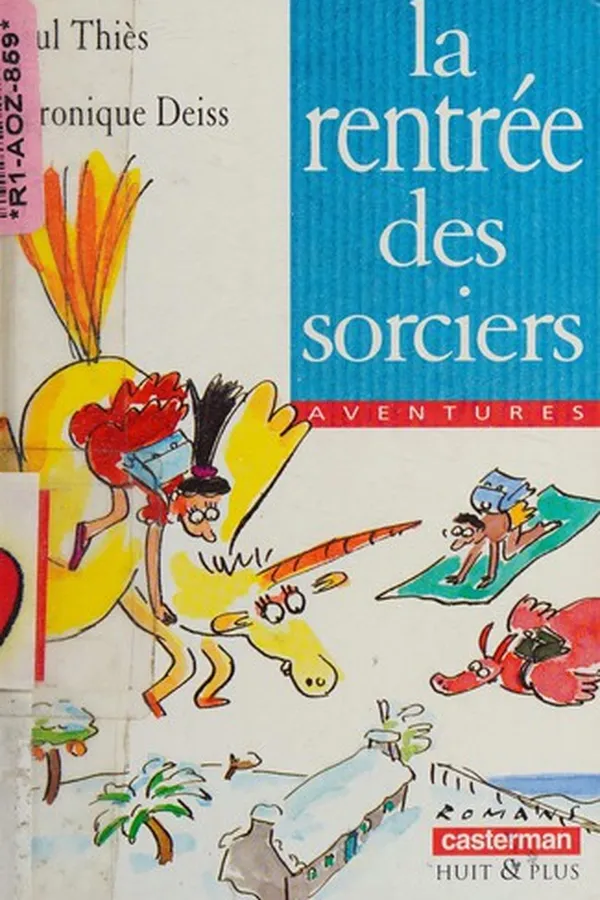 Capa de La rentrée des sorciers