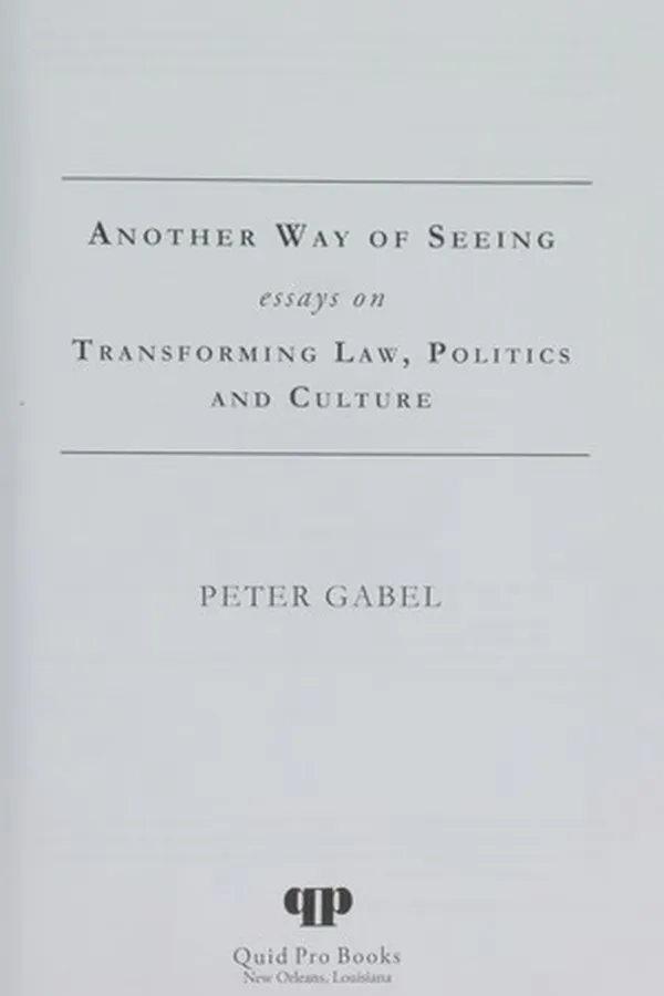 Capa de Another way of seeing
