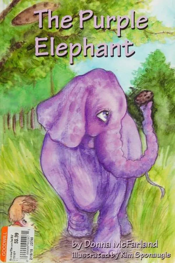 Capa de The purple elephant