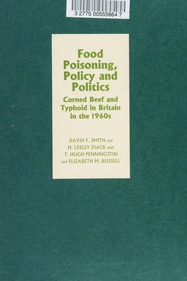 Capa de Food poisoning, policy and politics