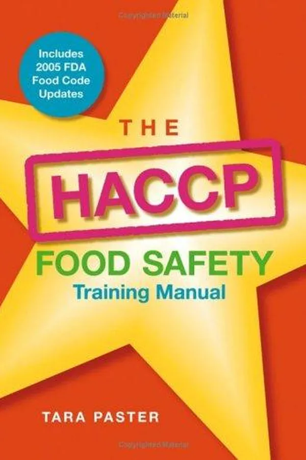 Capa de The HACCP food safety training manual