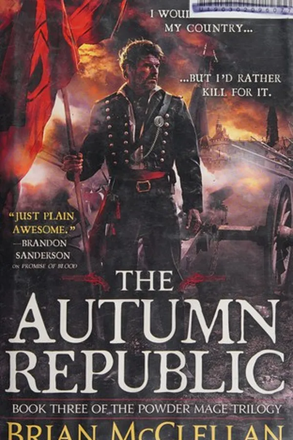Capa de The autumn republic