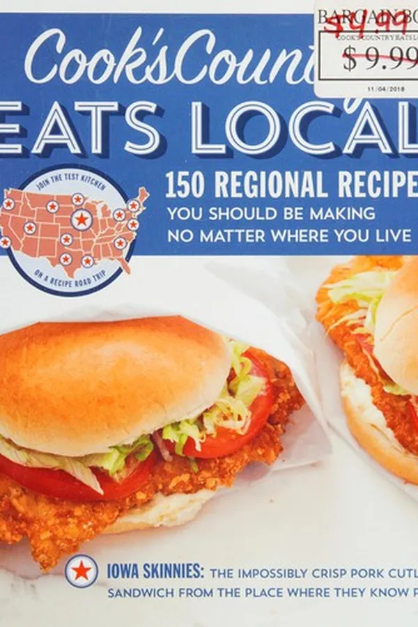 Capa de Cook's Country eats local