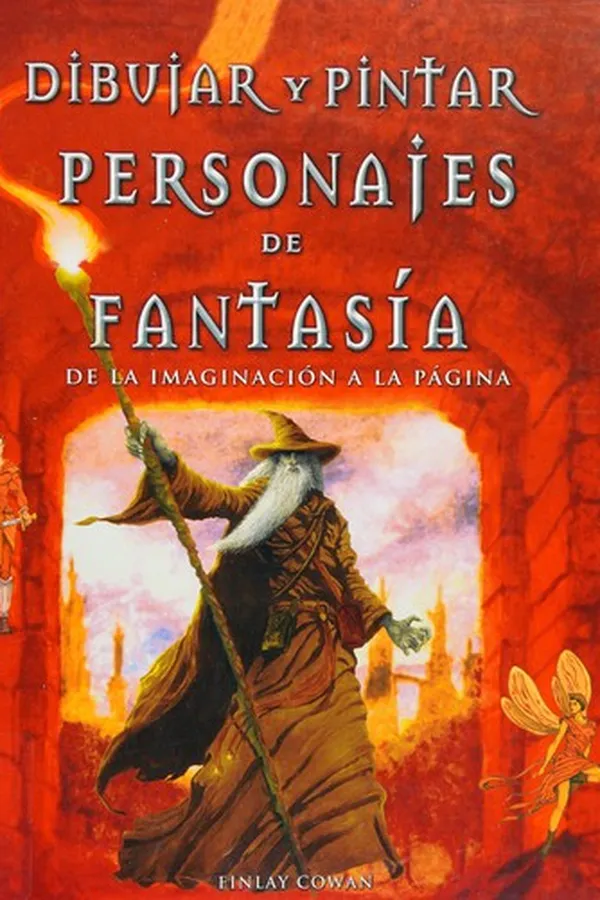 Capa de Dibujar y pintar personajes de fantasía