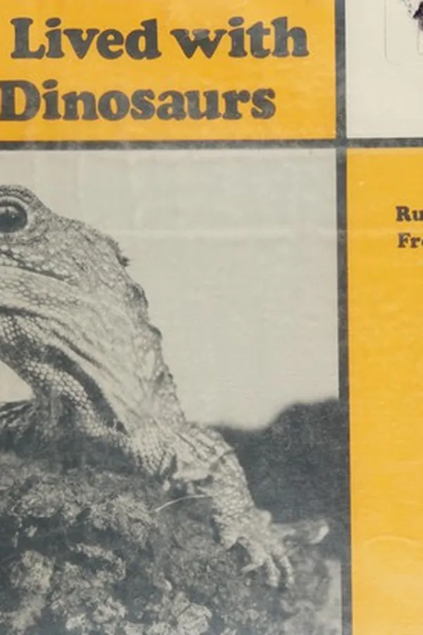 Capa de They lived with the dinosaurs