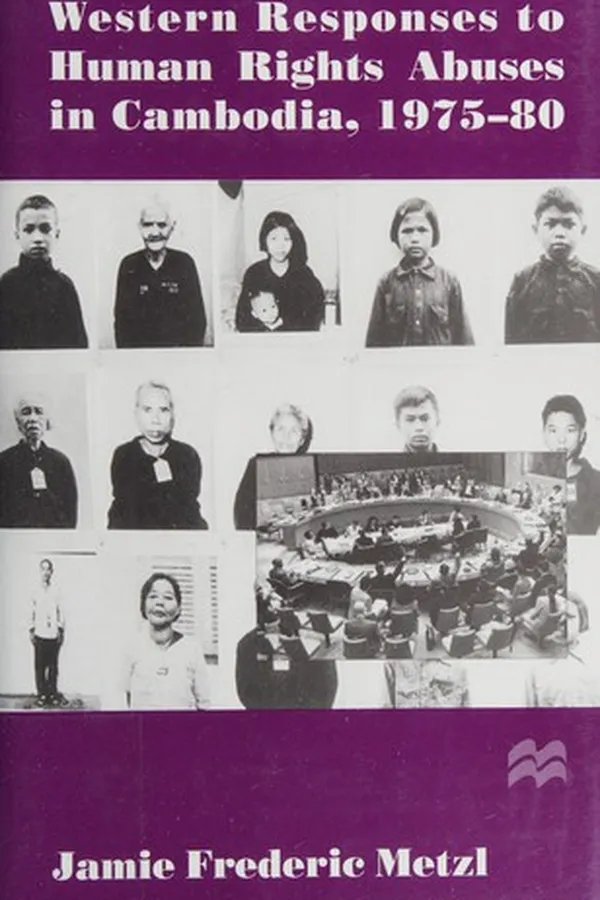 Capa de Western responses to human rights abuses in Cambodia, 1975-80