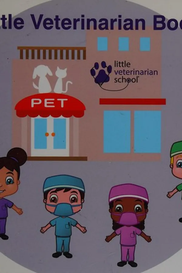 Capa de Little veterinarian book