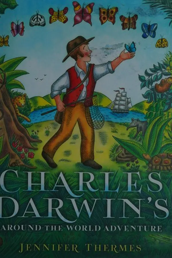 Capa de Charles Darwin's around-the-world adventure