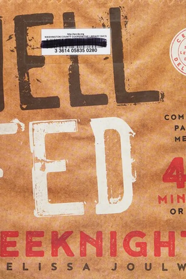 Capa de Well fed weeknights