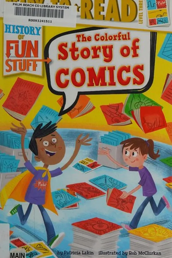 Capa de The colorful story of comics