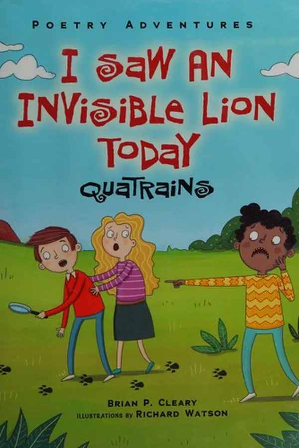 Capa de I saw an invisible lion today