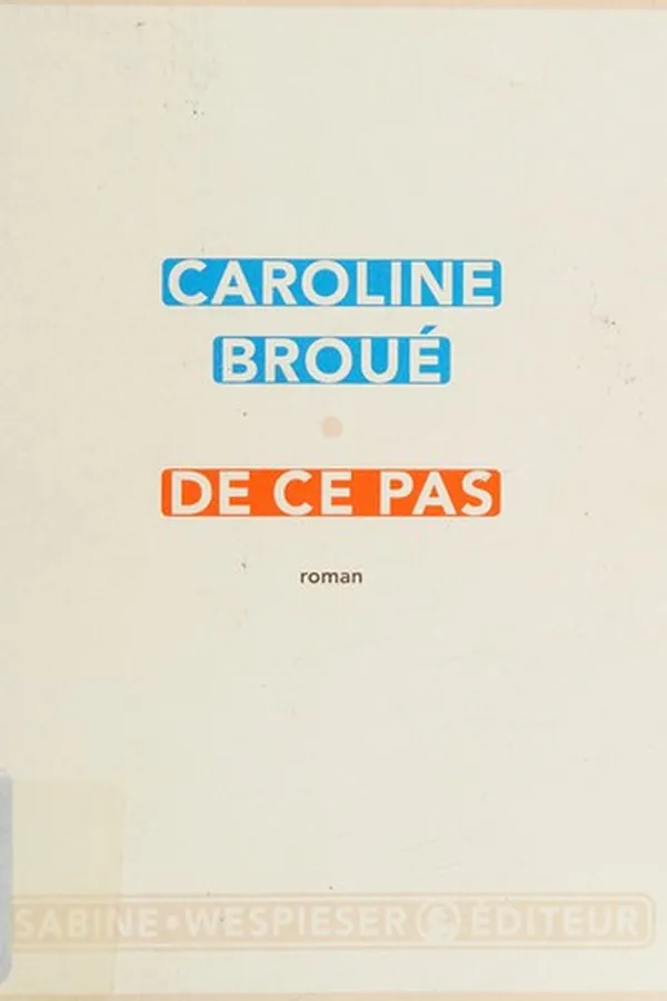 Capa de De ce pas