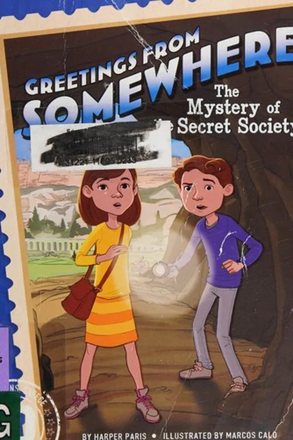 Capa de The mystery of the secret society