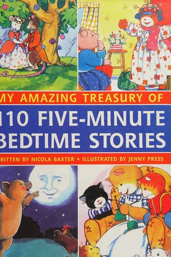 Capa de My amazing treasury of 110 five-minute bedtime stories