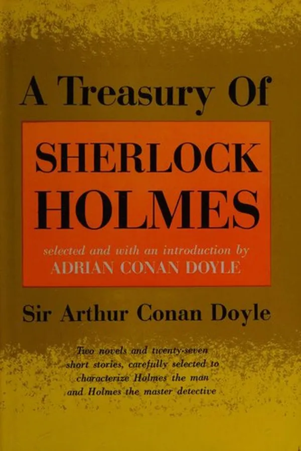 Capa de A Treasury of Sherlock Holmes [2 novels, 27 stories]
