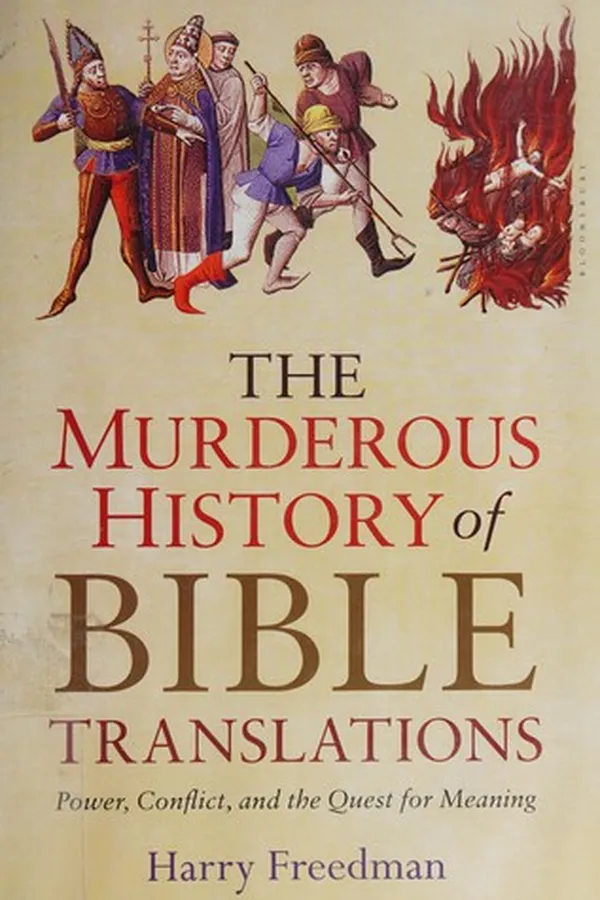 Capa de The murderous history of Bible translations
