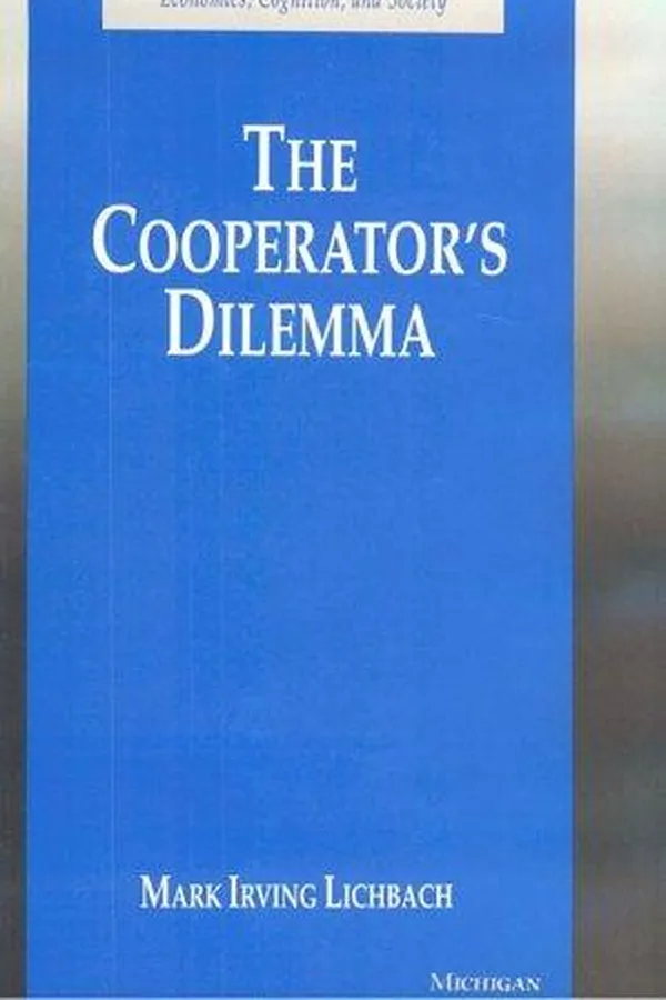 Capa de The cooperator's dilemma