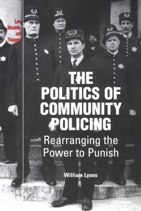 Capa de The politics of community policing