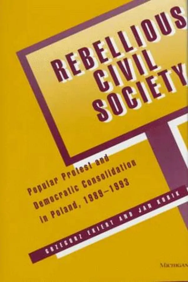 Capa de Rebellious civil society