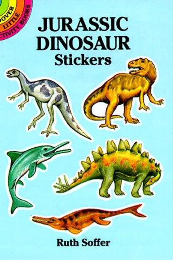 Capa de Jurassic Dinosaur Stickers