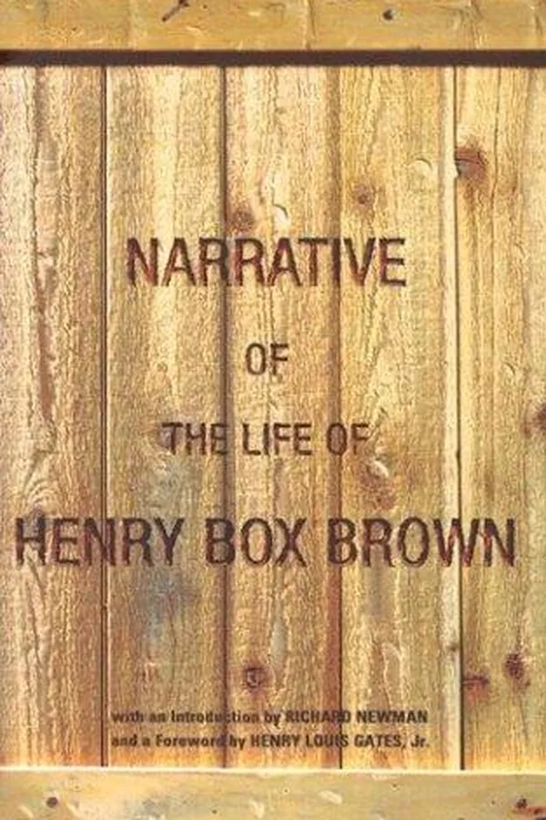 Capa de Narrative of the life of Henry Box Brown