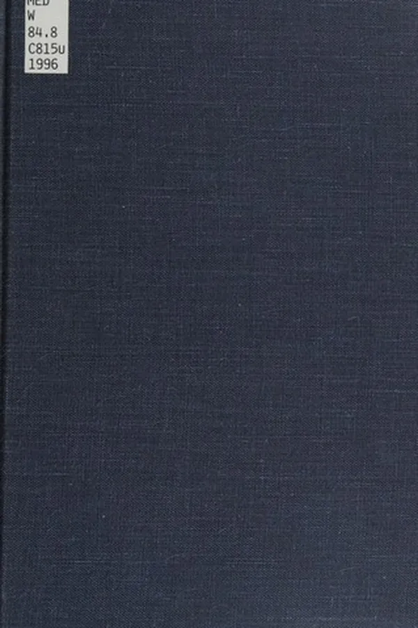 Cover of Urban medical centers
