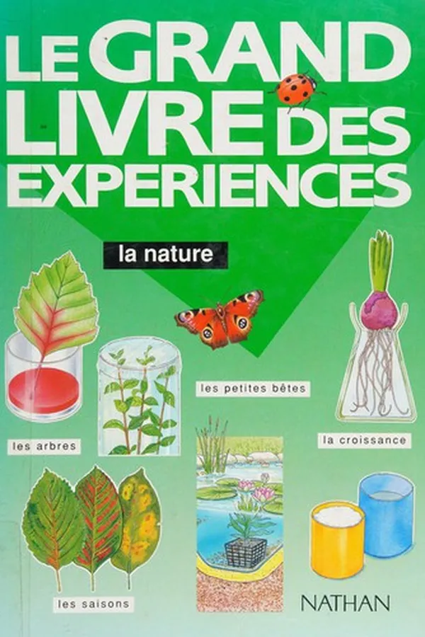 Capa de Le grand livre des expériences