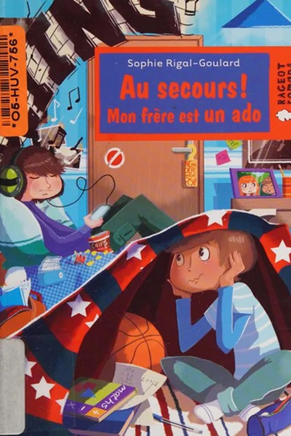 Capa de Au secours! Mon frère est un ado